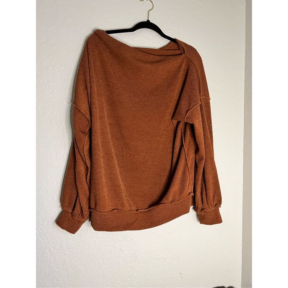 Saints & hearts cozy oversized outside seam sweater L